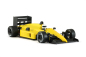 Preview: NSR Formula 86/89 Test Car Gelb Slotcar 1:32 0119