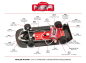 Preview: NSR Mosler MT900R  Nr. 64 EVO5 Slotcar 1:32 0516AW3