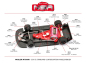 Preview: NSR Mosler MT900R  Nr. 64 EVO5 Slotcar 1:32 0393AW