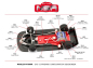 Preview: NSR Mosler MT900R  Nr. 64 EVO3 Slotcar 1:32 0516 SW3