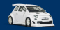 Preview: NSR Abarth 500  Body Kit Weiss  Slotcar 1:32 NSR 1051