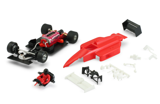 NSR Formula 86/89 Body Kit ROT Slotcar 1:32 0162ilr