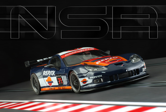 NSR Slotcars Corvette C6R Repsol BLUE Nr. 71