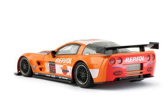 Preview: NSR Slotcars Corvette C6R Repsol Orange Nr. 72