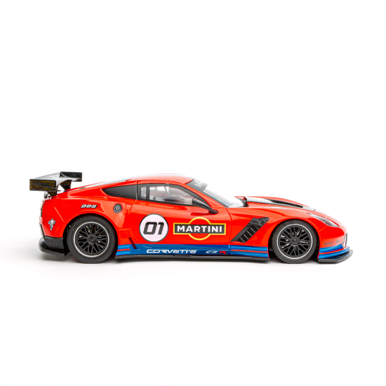 NSR Slotcar Corvette C7R Martini Red Nr. 1