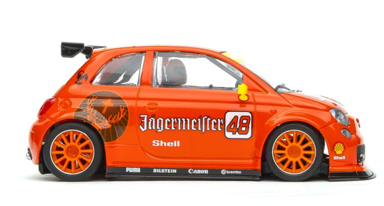 NSR Abarth 500 Jägermeister Nr.47 Yellow 0548SW