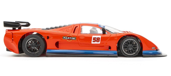 Preview: NSR Mosler MT900R  Martini Livery Red Nr. 58 EVO5 Slotcar 1:32 0558AW5