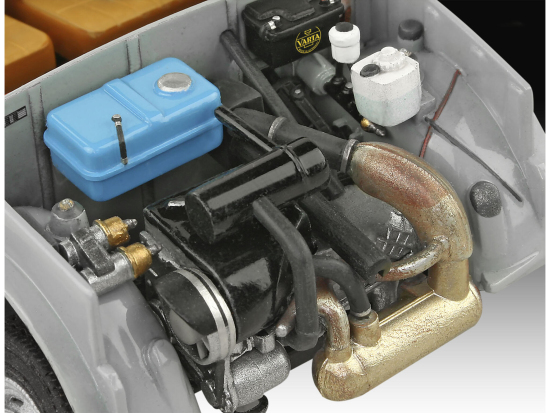 Preview: Revell Modellbausatz Trabant 601 Exclusive Edition im Maßstab 1:24