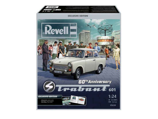 Revell Modellbausatz Trabant 601 Exclusive Edition im Maßstab 1:24