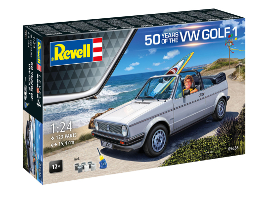 Revell Modellbausatz VW Golf 1 im Maßstab 1:24