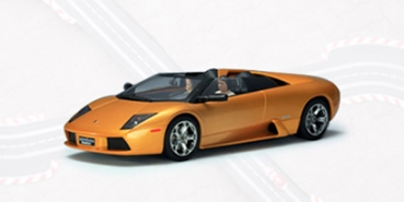 Preview: Lamborghini Murcielago Roadster Slotcar 1:24 von AutoArt 14041