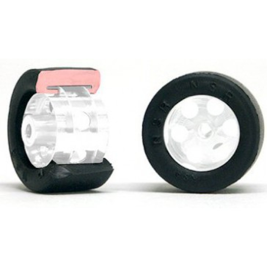 Preview: Alu-Felgen m. geschliffenen Reifen (20x10), 2 Stück NSR 9032