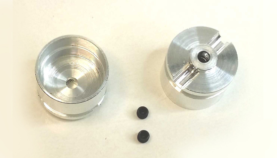 BRM 1/24, Alu-Felgen hinten (Ø24,2x15,5mm) 'Gr. C', 2 Stkück