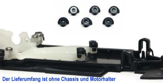 Preview: Slot Adapter für Motor / Achshalter 6Stück CH72