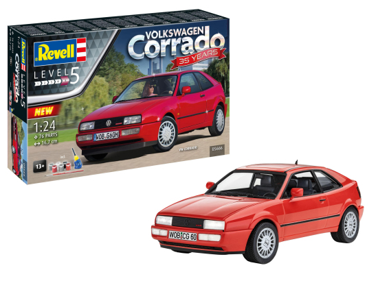 Preview: Revell Modellbausatz VW Corrado im Maßstab 1:24
