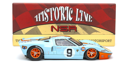 NSR Slotcars Ford GT 40 MKI 24h LeMans 1968 Nr. 9