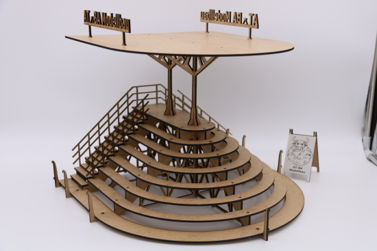 AT-BA Tribüne Spitzkehre klein 220002