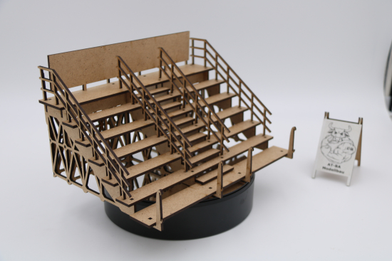 Preview: AT-BA Tribüne ohne Dach kurz 220005