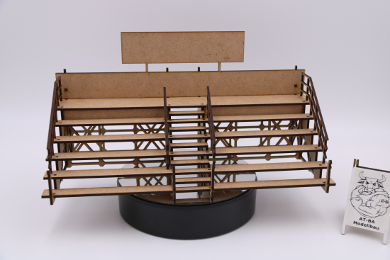 Preview: AT-BA Tribüne ohne Dach 220006 346x160x175mm