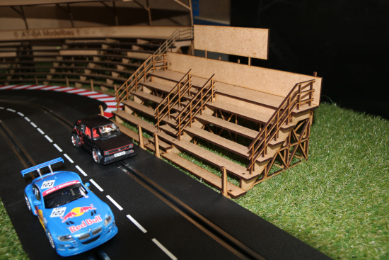 Preview: AT-BA Tribüne mit Dach 220008 für Kurve 1 Carrera