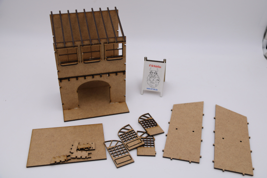 Preview: AT-BA Haus 0013 143 x 78 x 200 mm