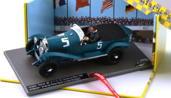 Le Mans B3-6 1926 Nr. 5 in Resin-Collection-Ausführung mit Kunststoff-Chassis