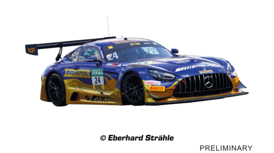 Carrera Digital 132 Mercedes-AMG GT3 Evo Mercedes AMG Team Winward Nr. 24 DTM 2025