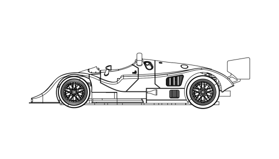Revo Slot 1/32 Porsche Kremer K8 White Kit' Typ B