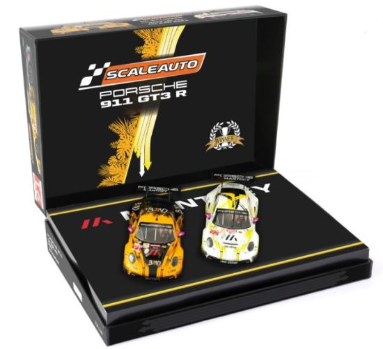 Scaleauto Porsche 992 GT3 Nr.91 + Nr.92 Le Mans Winner Set 2024, limitiert auf 300 Stück