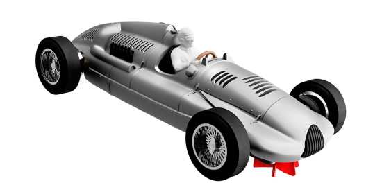 Preview: Scaleauto 1:24 AU tipo Typ D Bausatz White Kit SC-7142