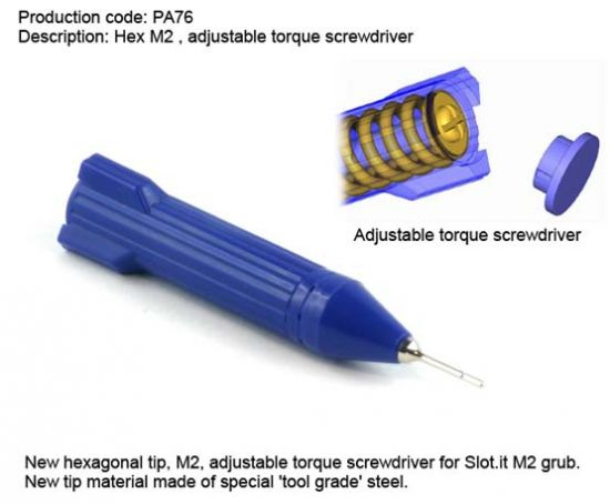 Slotit Drehmoment Schraubendreher 0,9 M2