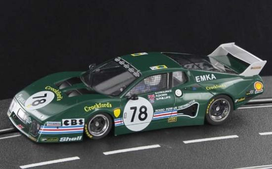 Sideways Ferrari 512BB/LM 24h LeMans 1980 SW51a mit Slot.it Technik