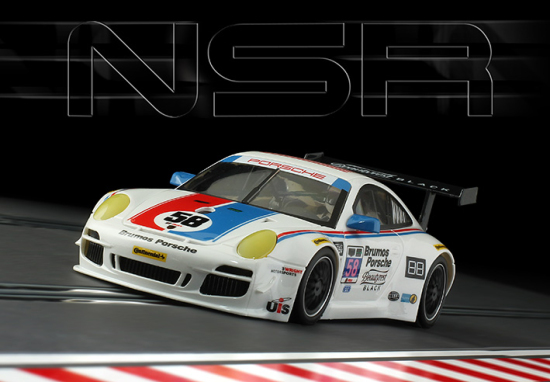 Preview: NSR Porsche 997 Brumos Daytona 24H Nr. 59 und 58 2015 Slotcar 1:32Limitiert auf 500