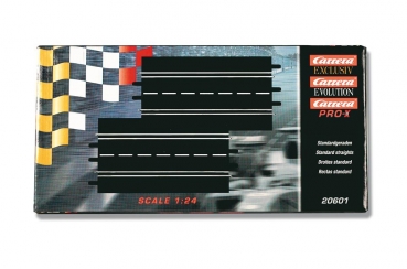 Carrera Standardgerade 1/1 2Stück Art. Nr. 20601