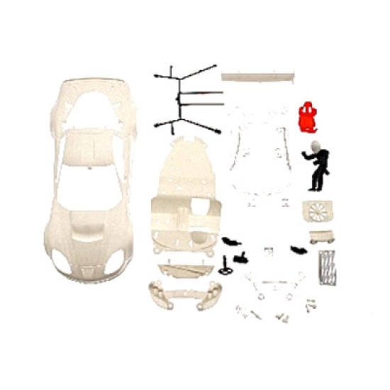 Corvette C6R White Body Kit Complete 1389