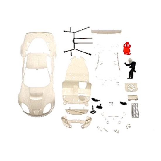 Corvette C7R White Body Kit Complete 1498