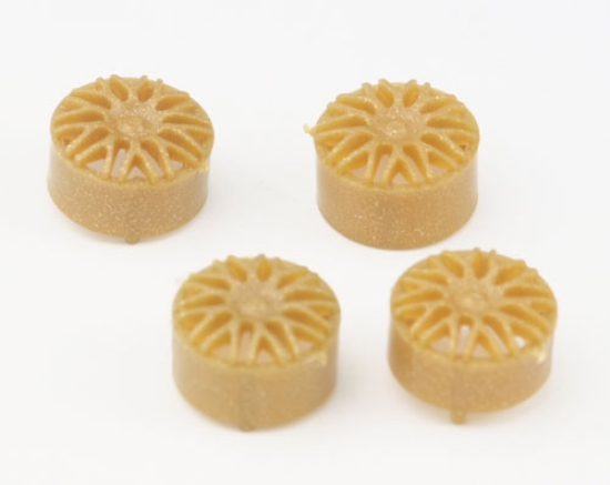 Felgeneinsatz Gold 4Stück für 16mm Felge NSR 5427