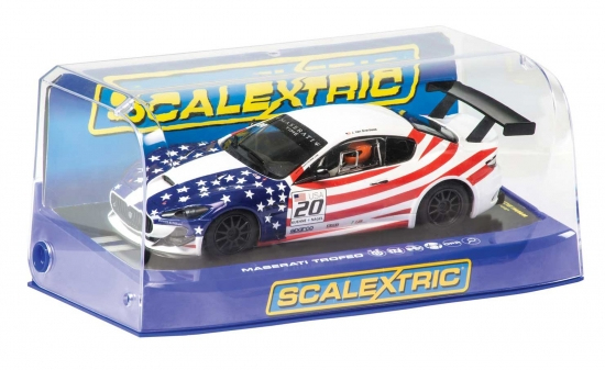 Preview: Scalextric Maserati Trofeo 20 Stars&StripeHD -3603-