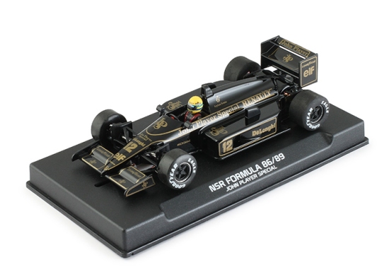 NSR Formula 86/89 Legends John Player Special Slotcar 1:32 8set21 Ayrton Senna