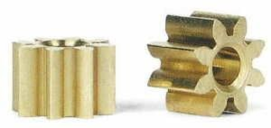 Slot it Motorritzel Messing 10Z 2Stück PI6010015