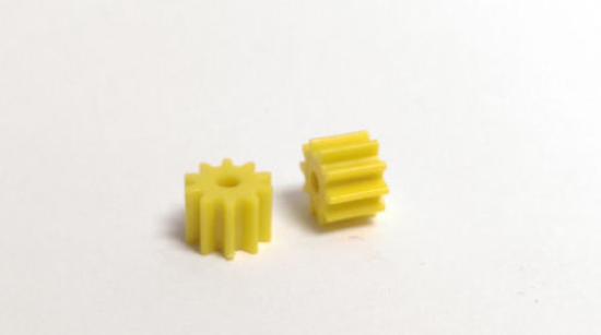 Zahnrad Sidewinder Plastik 10 Zähne 6.75mm 4Stück 7210