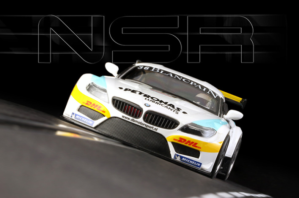 NSR BMW Z4 Blancpain Endurace Series Silverston 2012