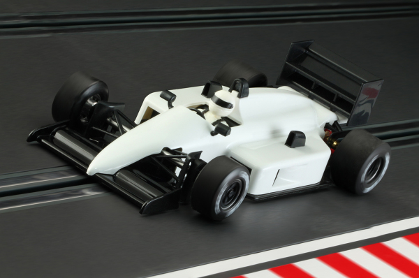NSR Formula 86/89 Test Car White Slotcar 1:32 0118