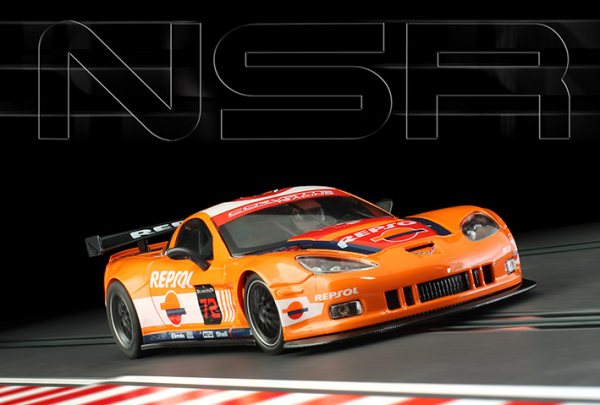 NSR Slotcars Corvette C6R Repsol Orange Nr. 72