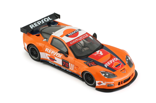 NSR Slotcars Corvette C6R Repsol Orange Nr. 72