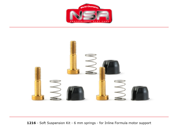 NSR Fahrwerks-Federung für Formula soft 1216