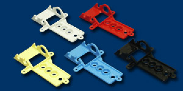 Motor-/Achshalter SW Soft Blue 1 Stück 1246