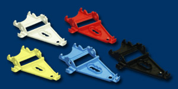 Motor-/Achshalter Triangular AW Soft Blue 1 Stück 1256