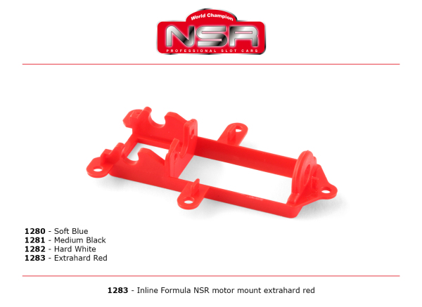 NSR Motor-/Achshalter IL für Formular Medium Black 1Stück 1281
