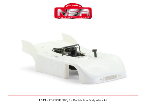 Porsche 908 White Body Kit Complete 1523
